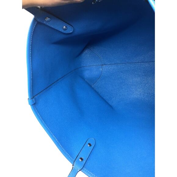 Coach Coated Canvas Reversible City Tote - Starry Sky / Bright Blue - Picture 15 of 15